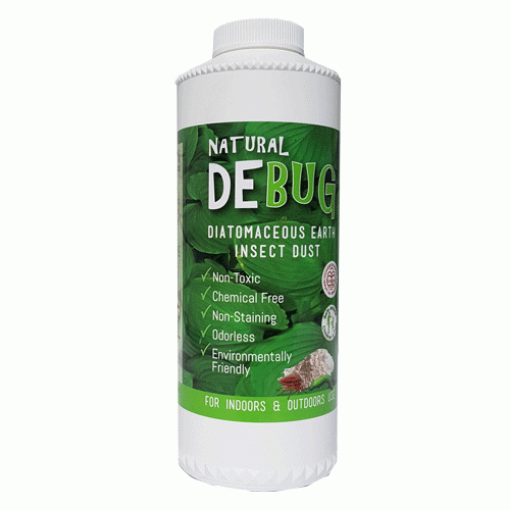 Picture of DEBug Diatomaceous Earth 200g Duster Talc Bottle