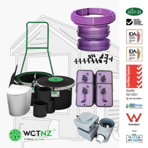 WCTNZ® - 4 Person - Quick Setup Tiny House Wastewater Package