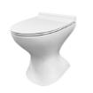 Porcelain Pandora composting toilet pedestal