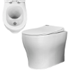 Porcelain Pasadero urine diversion composting toilet pedestal