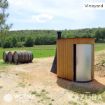 WCTNZ® Kazuba™ KL2 Accessible with Urinal Stall Toilet Building Vineyard